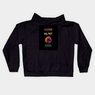 German Shepherd Kids Hoodie